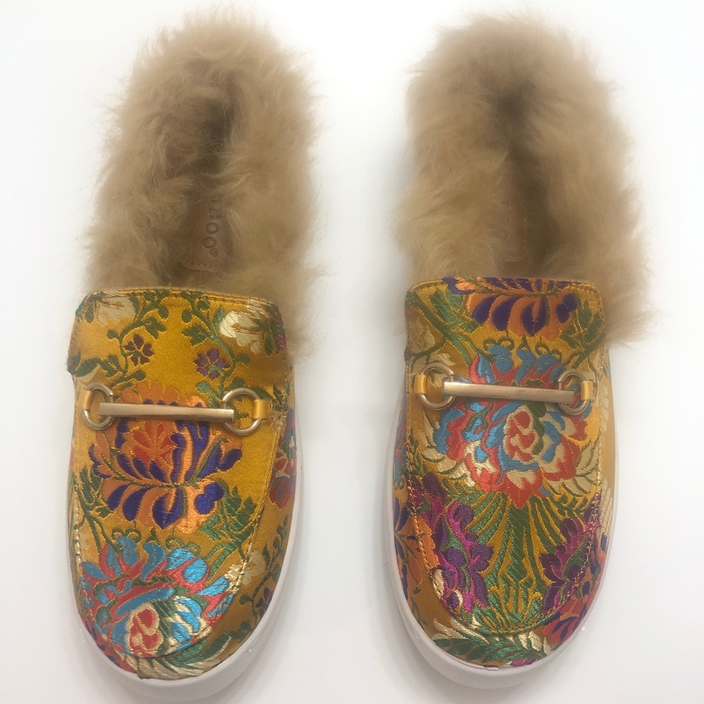 Floral patter Faux Fire shoes